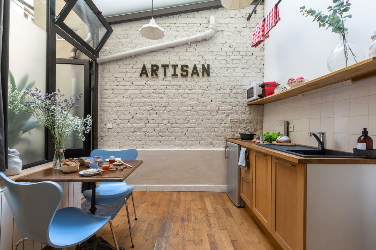 Artisan Lofts Near Marais Paris Exterior foto